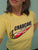 Swoosh Tee - Yellow - Unisex