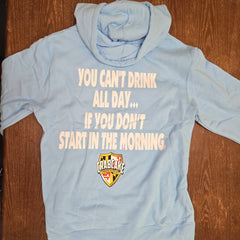 Drink all day - Hoodie - Light Blue